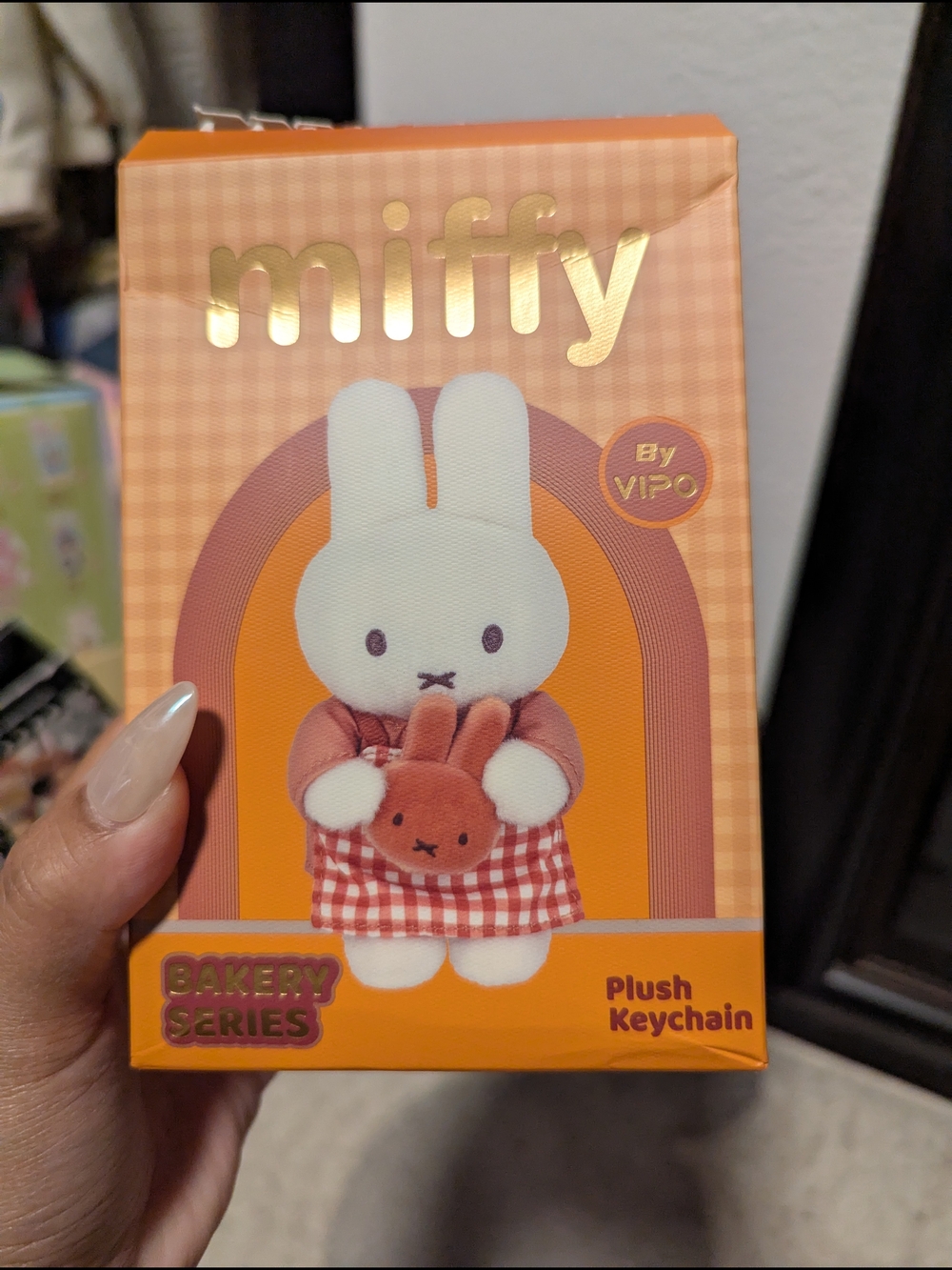 Miffy Plush Keychain